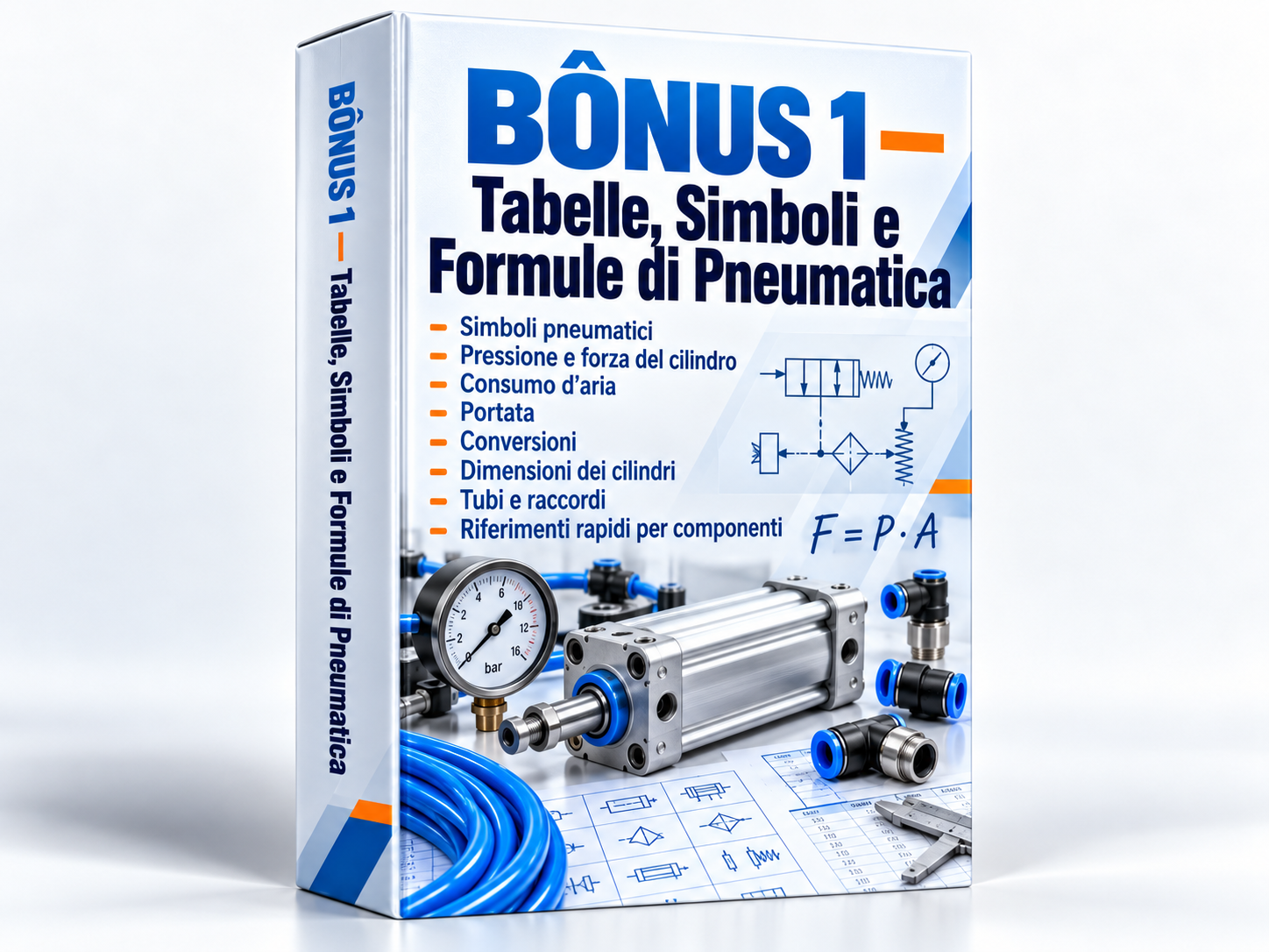 Tabelle, Simboli e Formule di Pneumatica